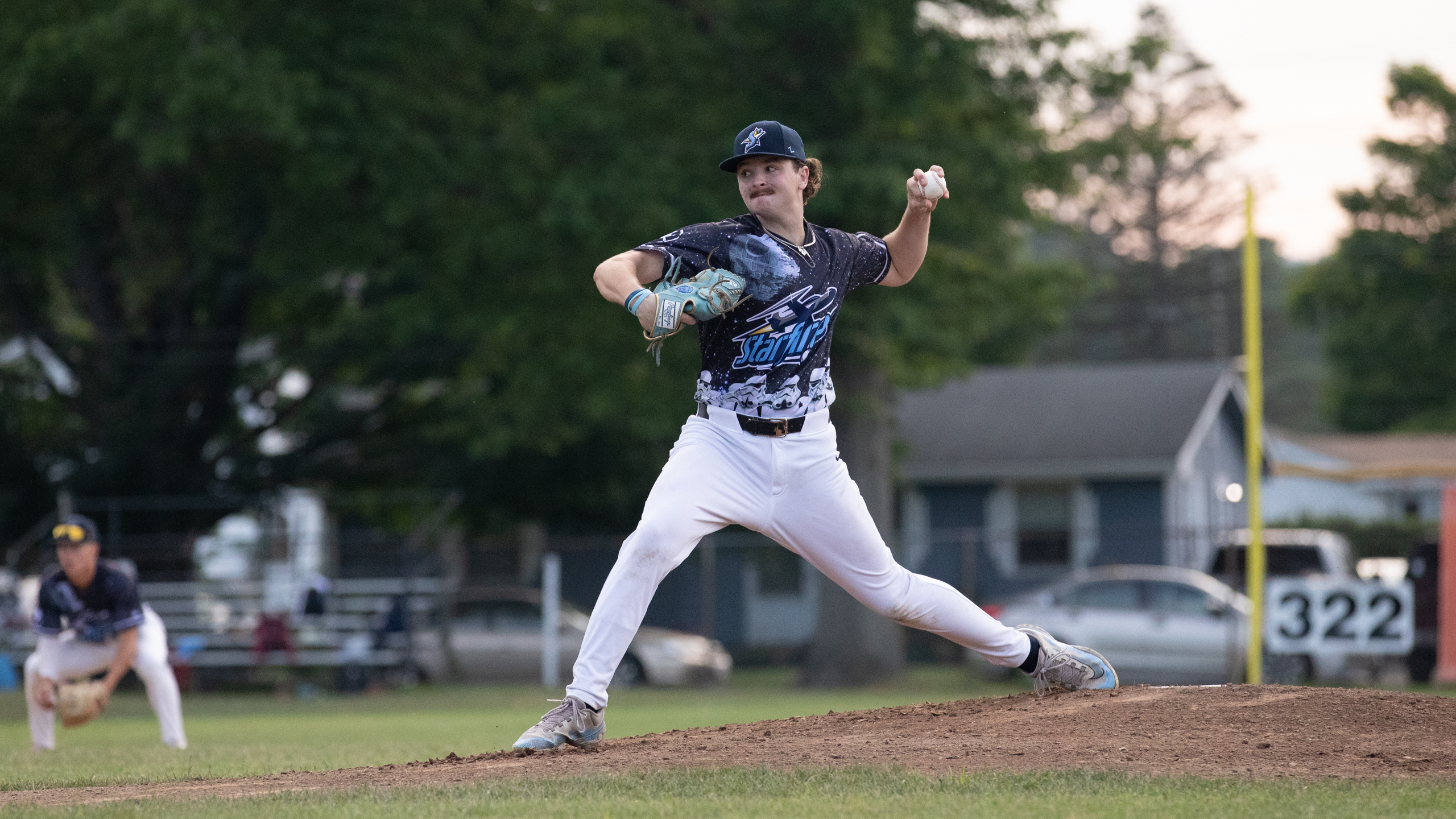Star Wars Night pitching
