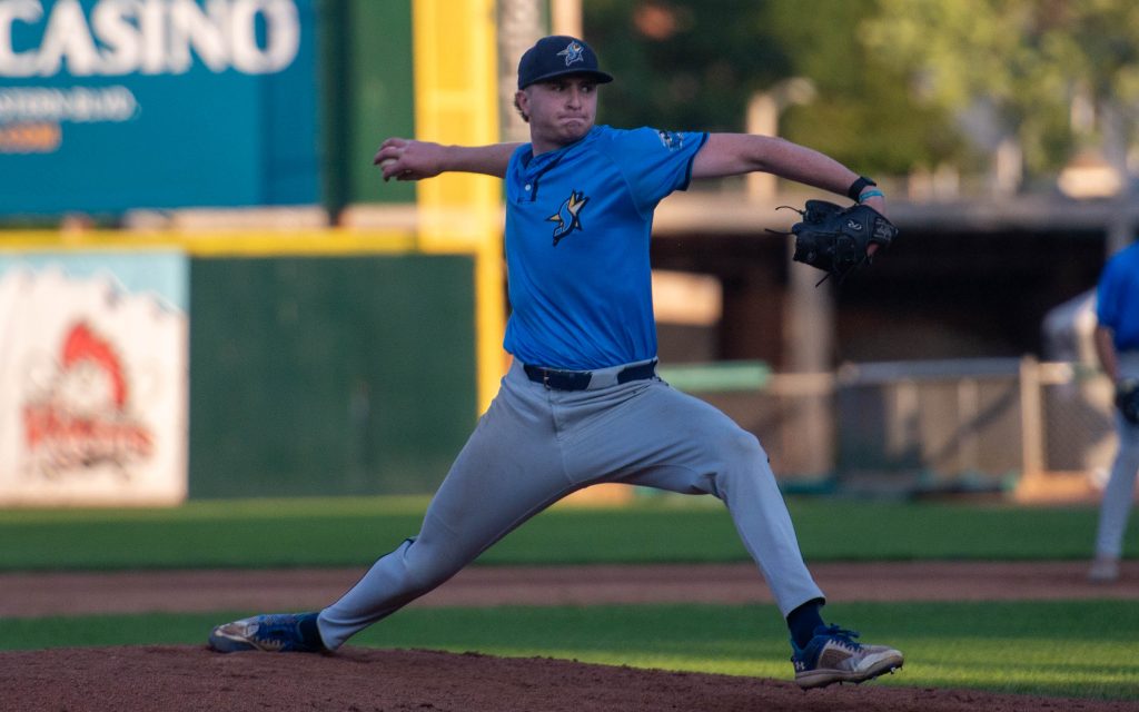 Nolan Geisler throws five no hit innings at Nashua