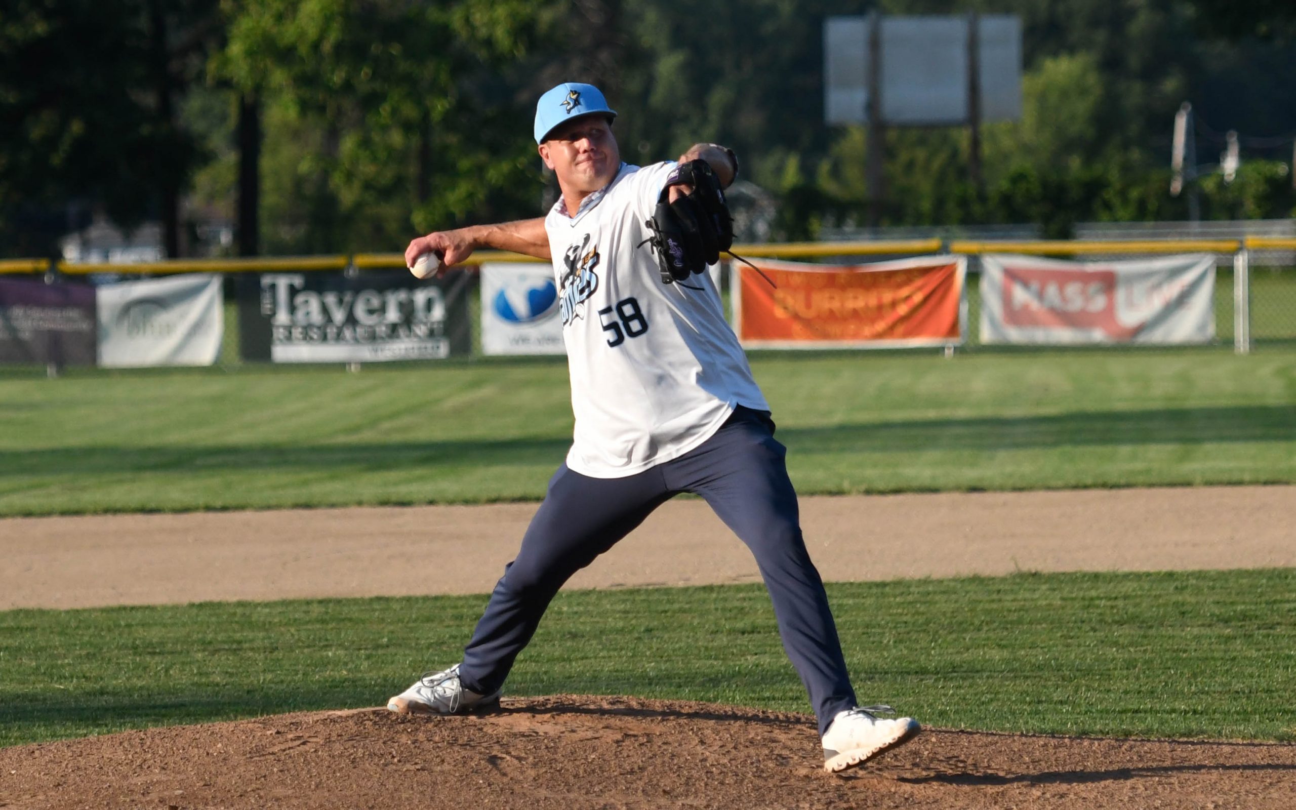 Westfield Starfires pitcher Jonathan Papelbon