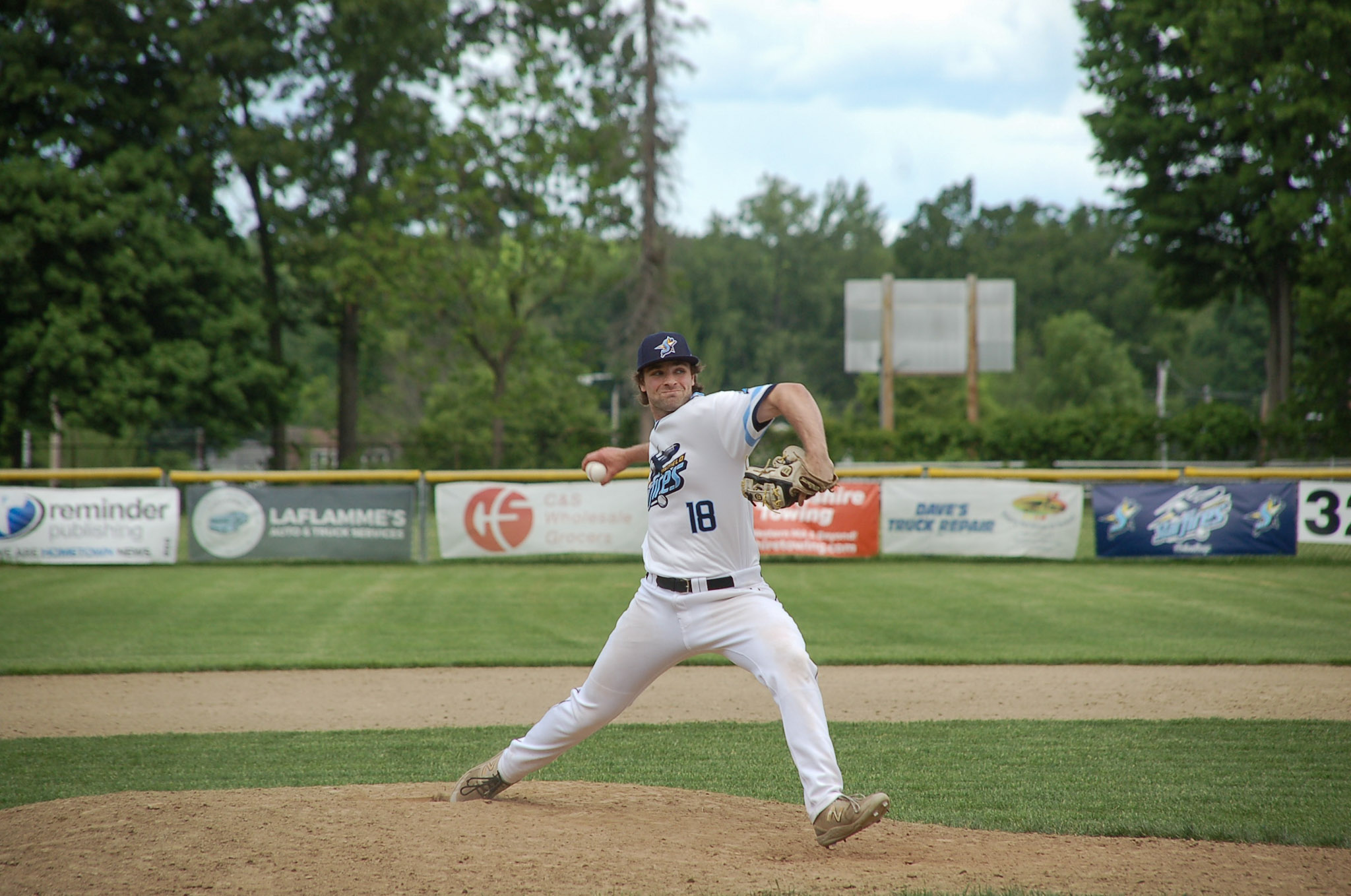 Zach Ruffing at Bullens Field