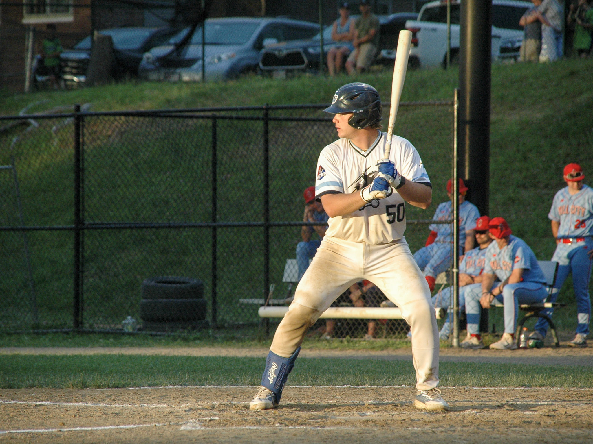 Cooper Smith bats vs. Lowell