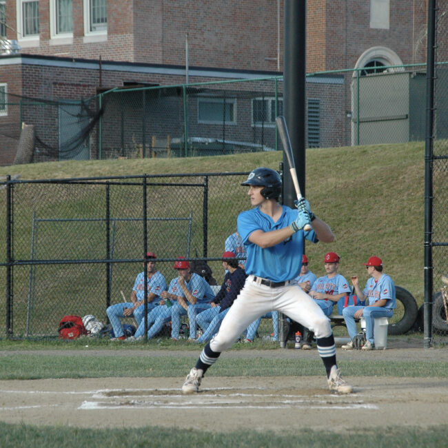 Ryan Ventrelle hitting