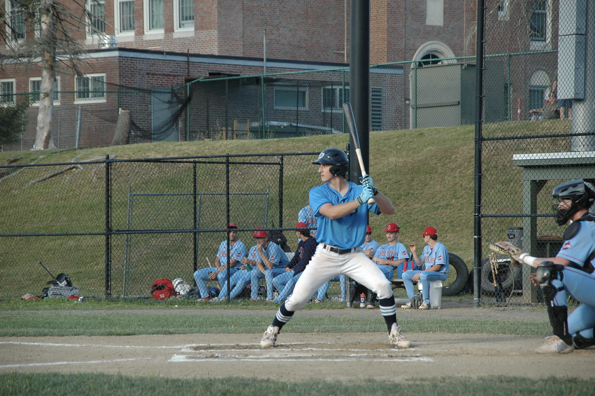 Ryan Ventrelle hitting