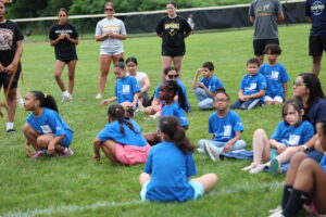 AIC and Starfires players took part in a youth clinic on July 17. Photos by Matt Deloria, Square One